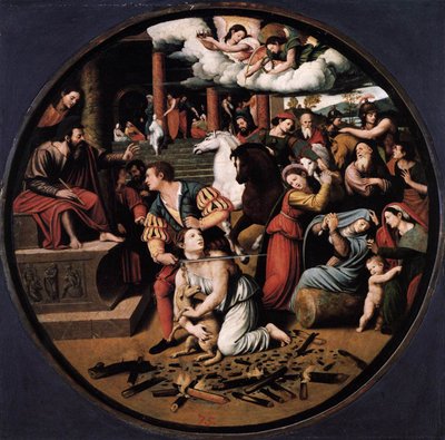 Martyrdom of St Agnes by Vicente Masip